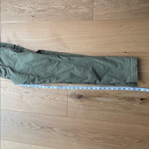 Scotch & Soda Green Regular Belted Chinos - 25 - Picture 15 of 16